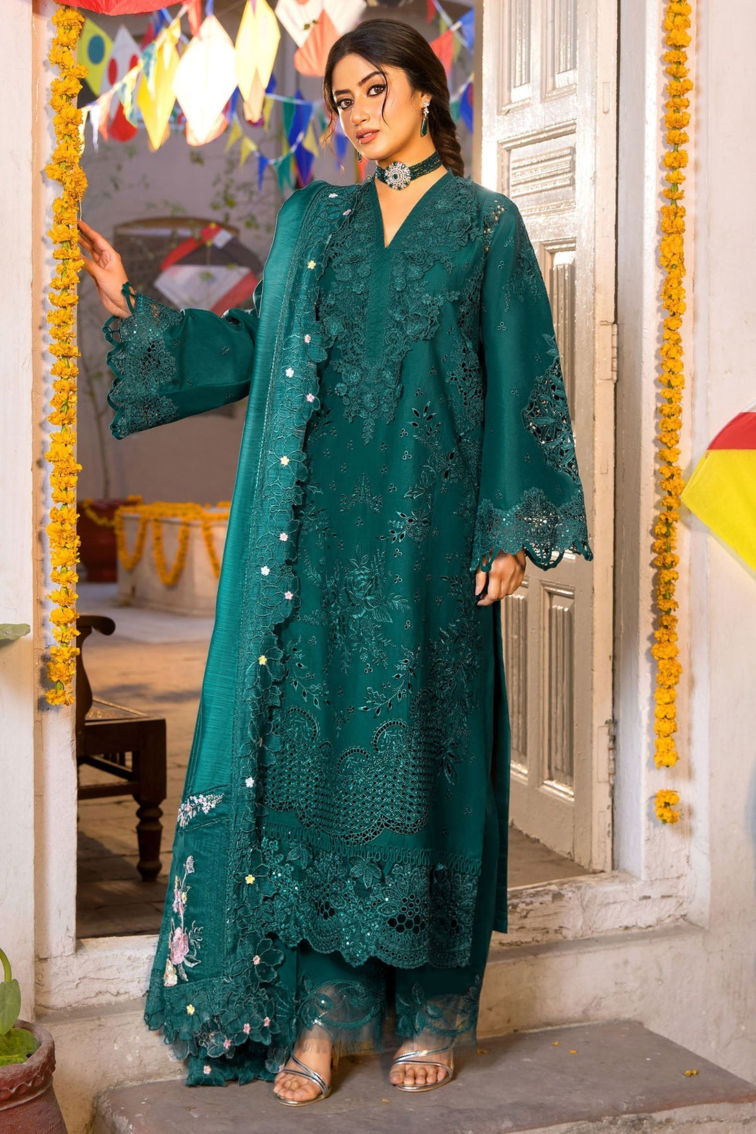 Motifz | Premium Lawn 26 | 5926-HUES - House Of Hania