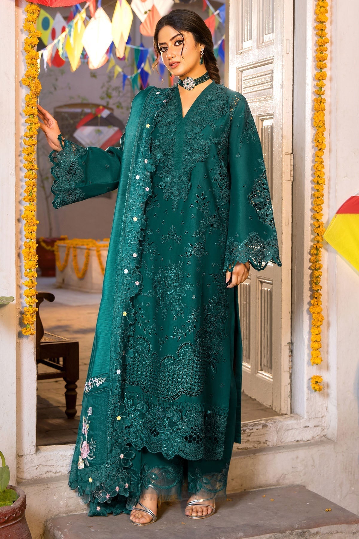 Motifz | Premium Lawn 26 | 5926-HUES - House Of Hania