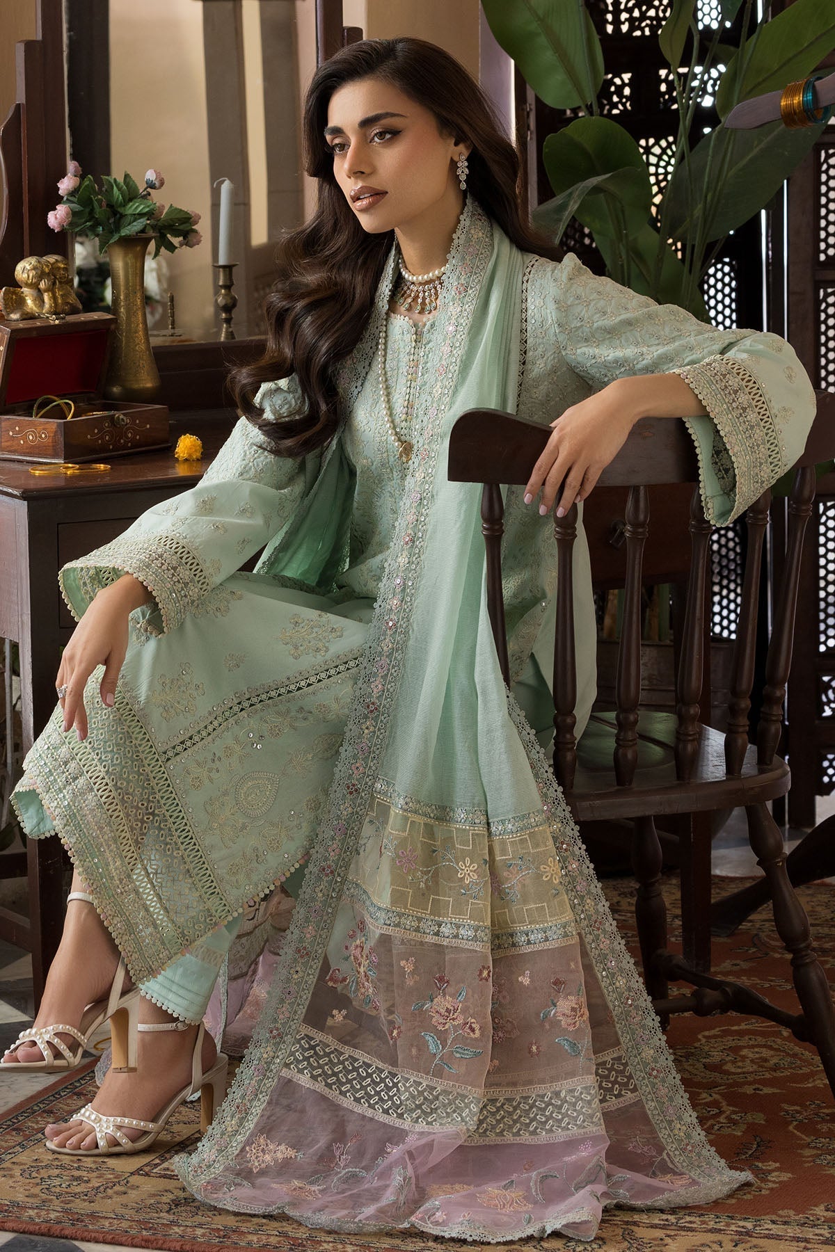 Motifz | Premium Lawn 26 | 5927-PETALINE - House Of Hania