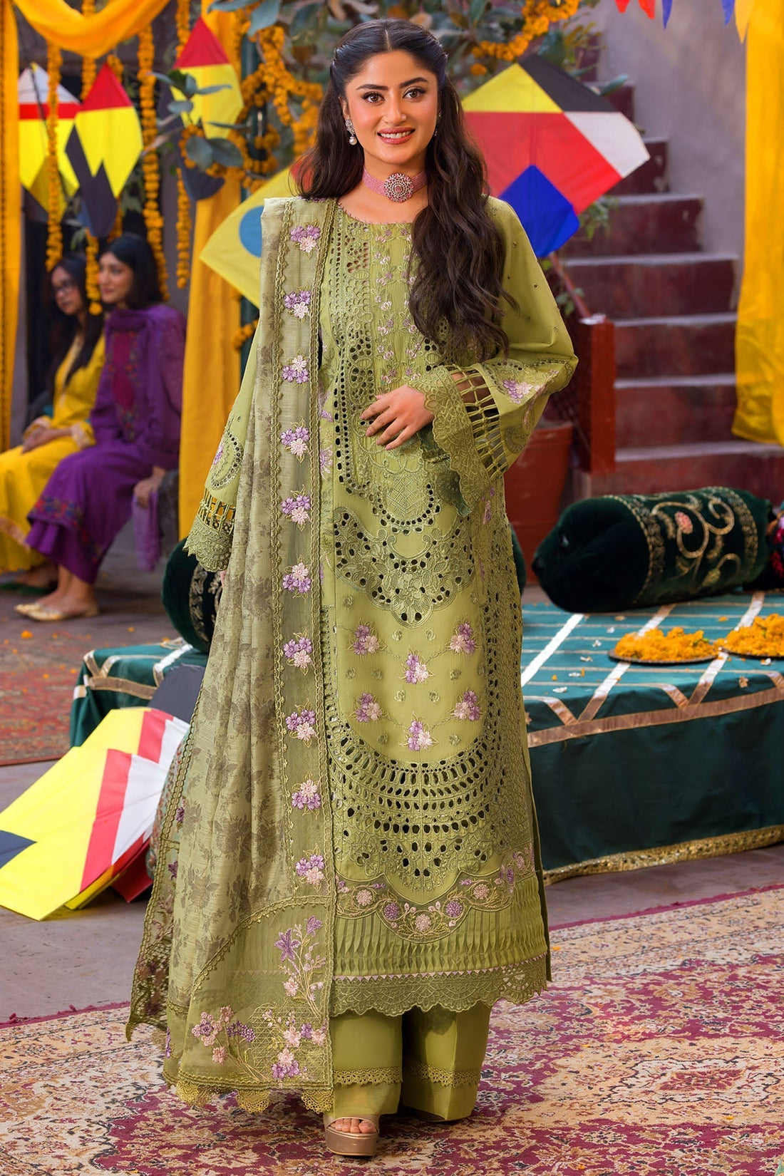 Motifz | Premium Lawn 26 | 5932-NISA - House Of Hania