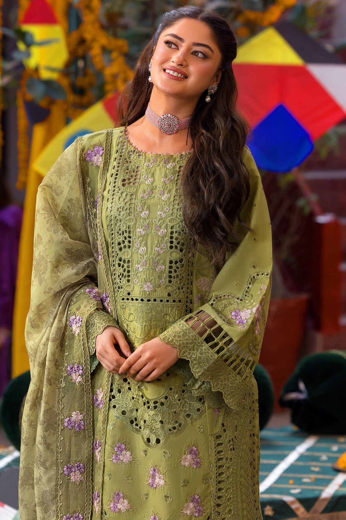 Motifz | Premium Lawn 26 | 5932-NISA - House Of Hania