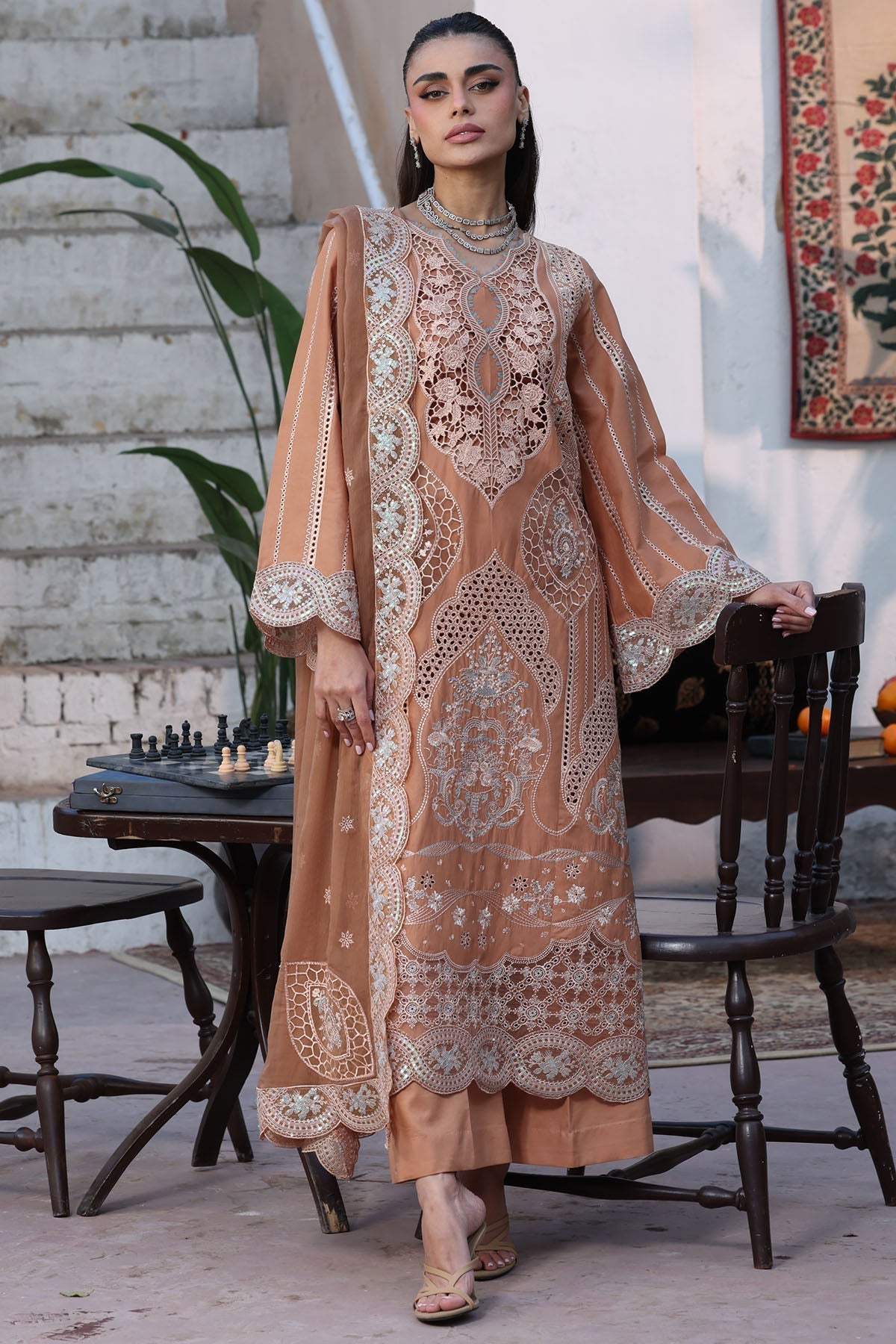 Motifz | Premium Lawn 26 | 5933-NOEMI - House Of Hania