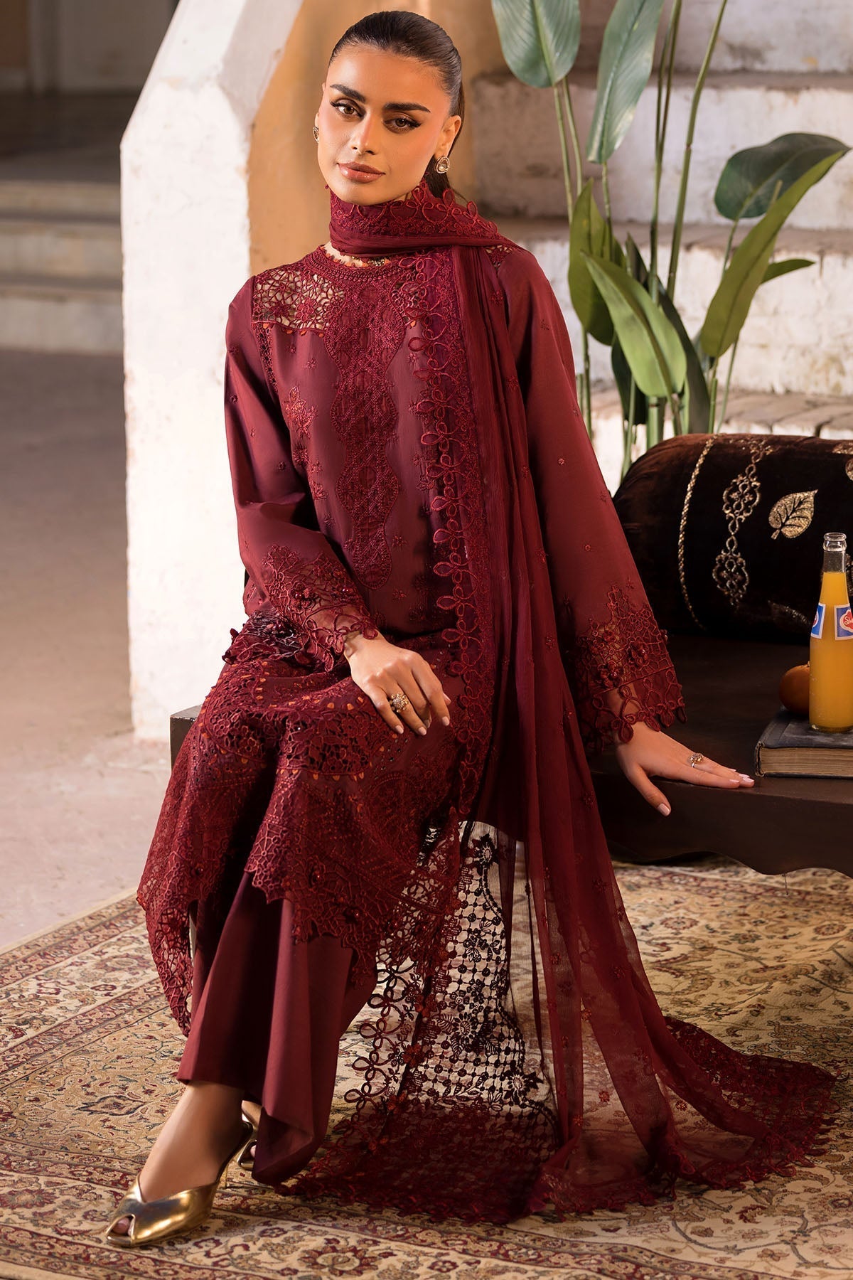 Motifz | Premium Lawn 26 | 5936-CATALINA - House Of Hania