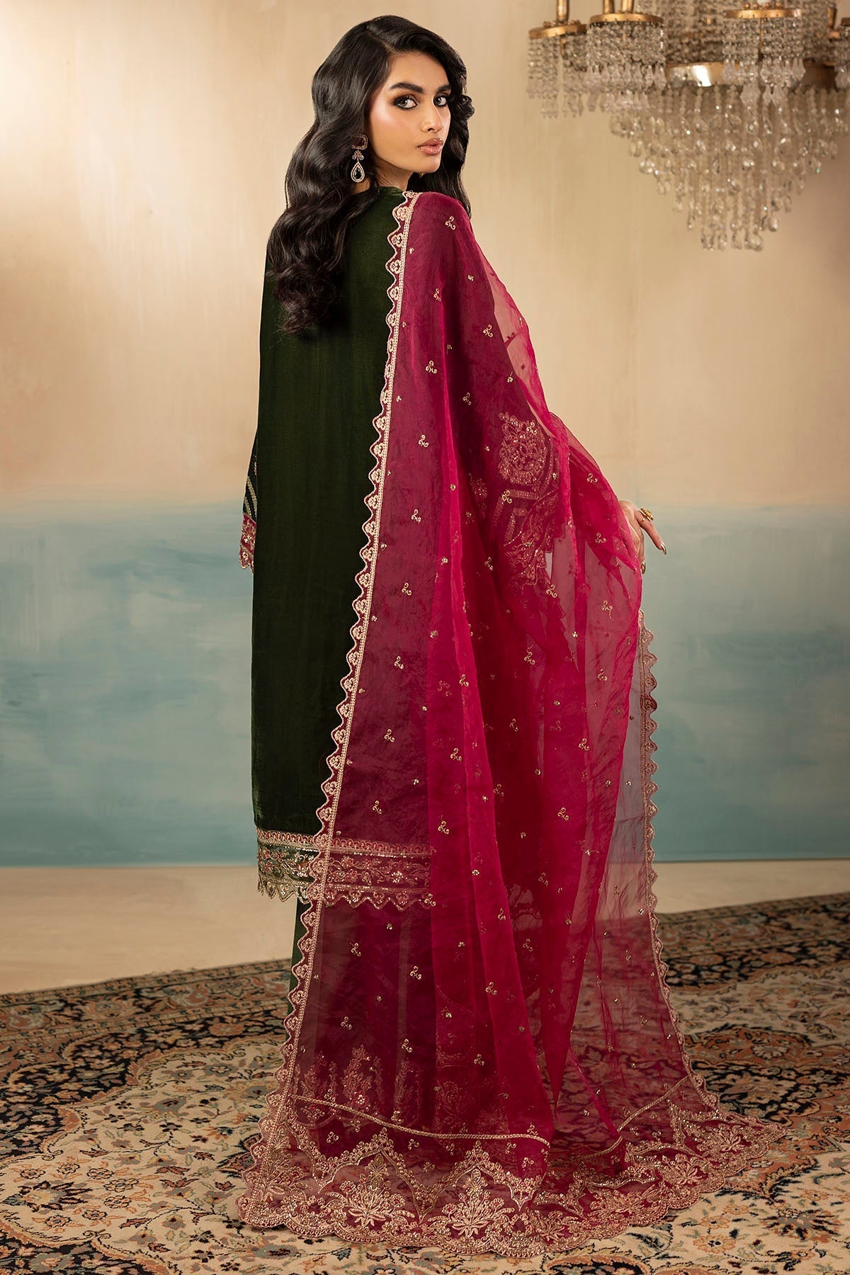 Motifz | Premium Winter 25 | 5669-SAGE - House Of Hania