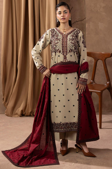 Motifz | Premium Winter 25 | 5678-LATTE - House Of Hania