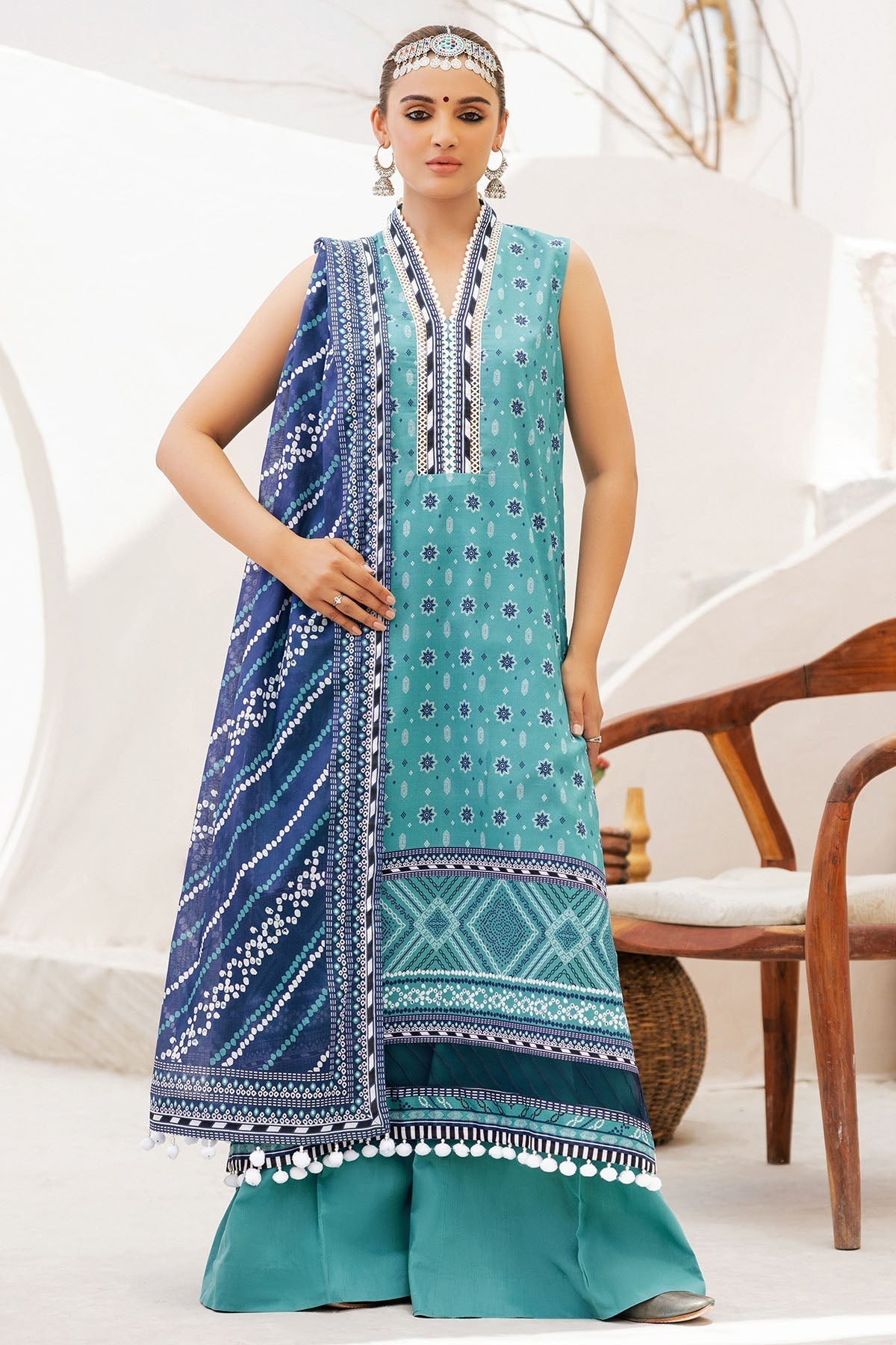 Motifz | Rang Lawn | 4738-MIRAL - House Of Hania