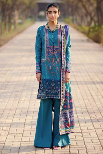 Motifz | Umang Lawn | 3556-SENA - House Of Hania