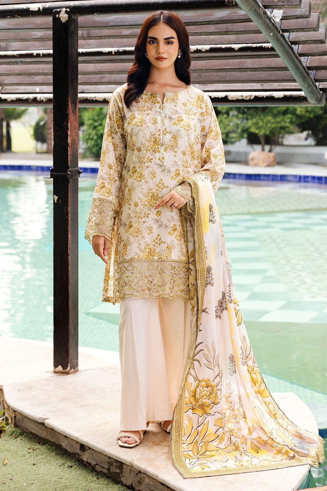Motifz | Umang Lawn | 4898-SOFIA - House Of Hania