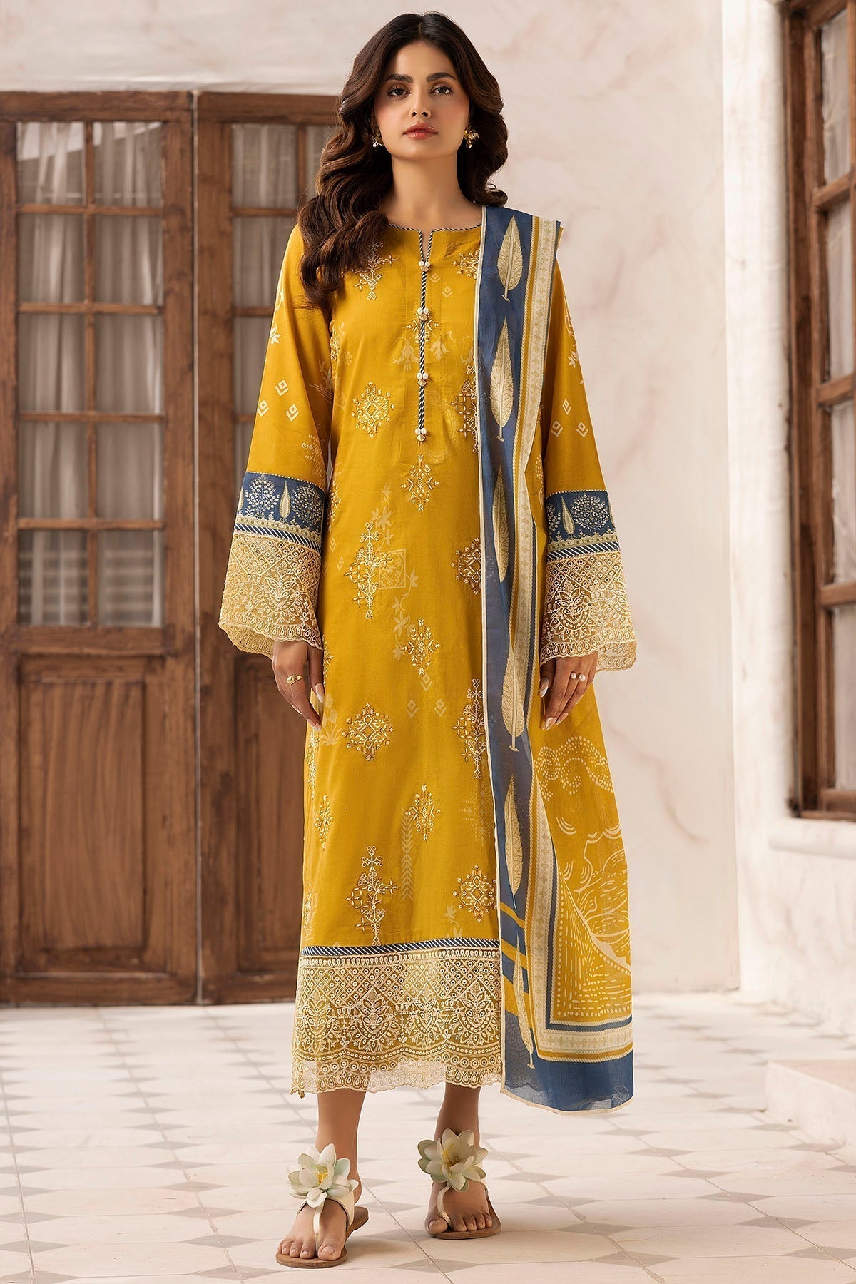 Motifz | Umang Lawn | 5416-USWA - House Of Hania