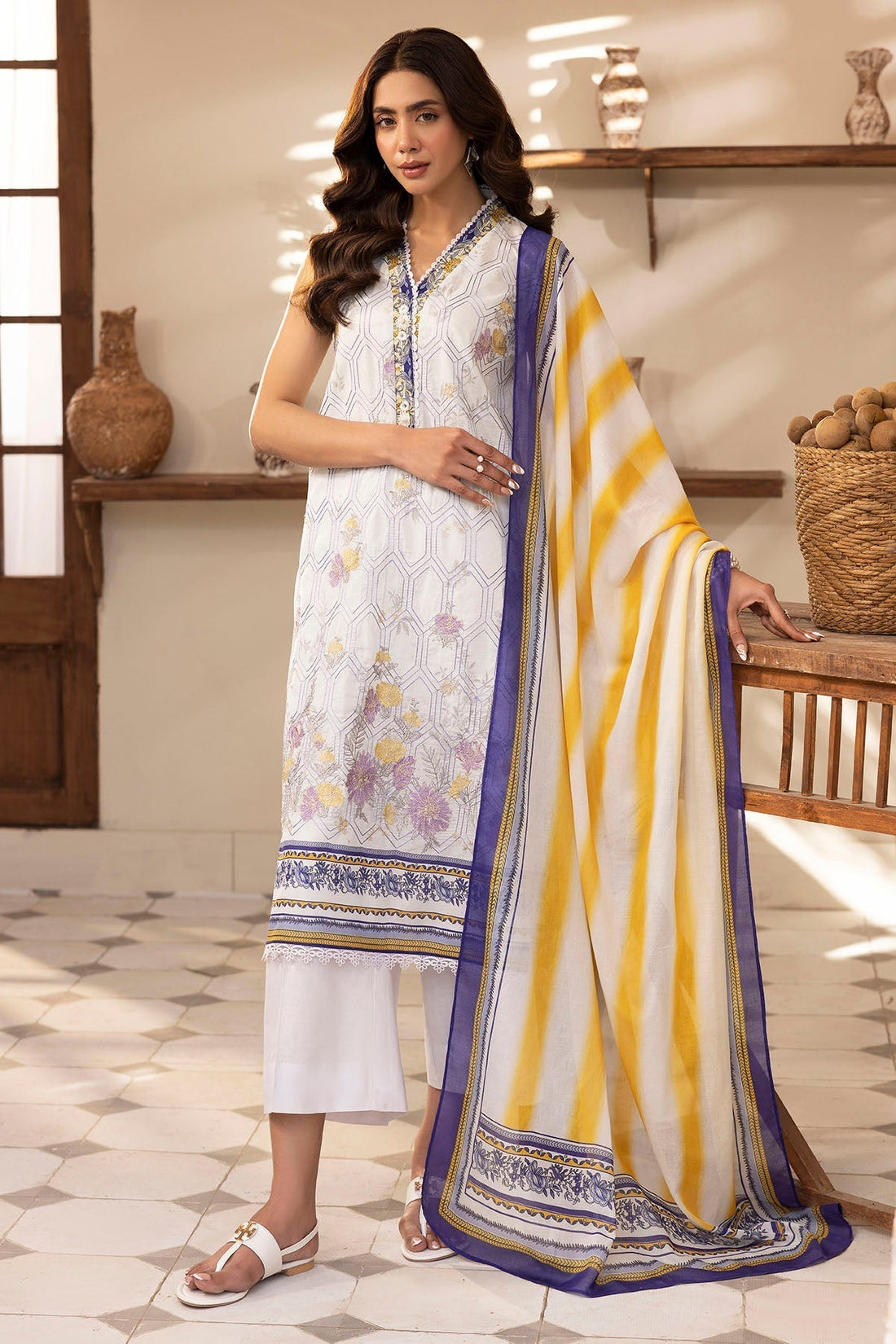 Motifz | Umang Lawn | 5422-MABEL - House Of Hania