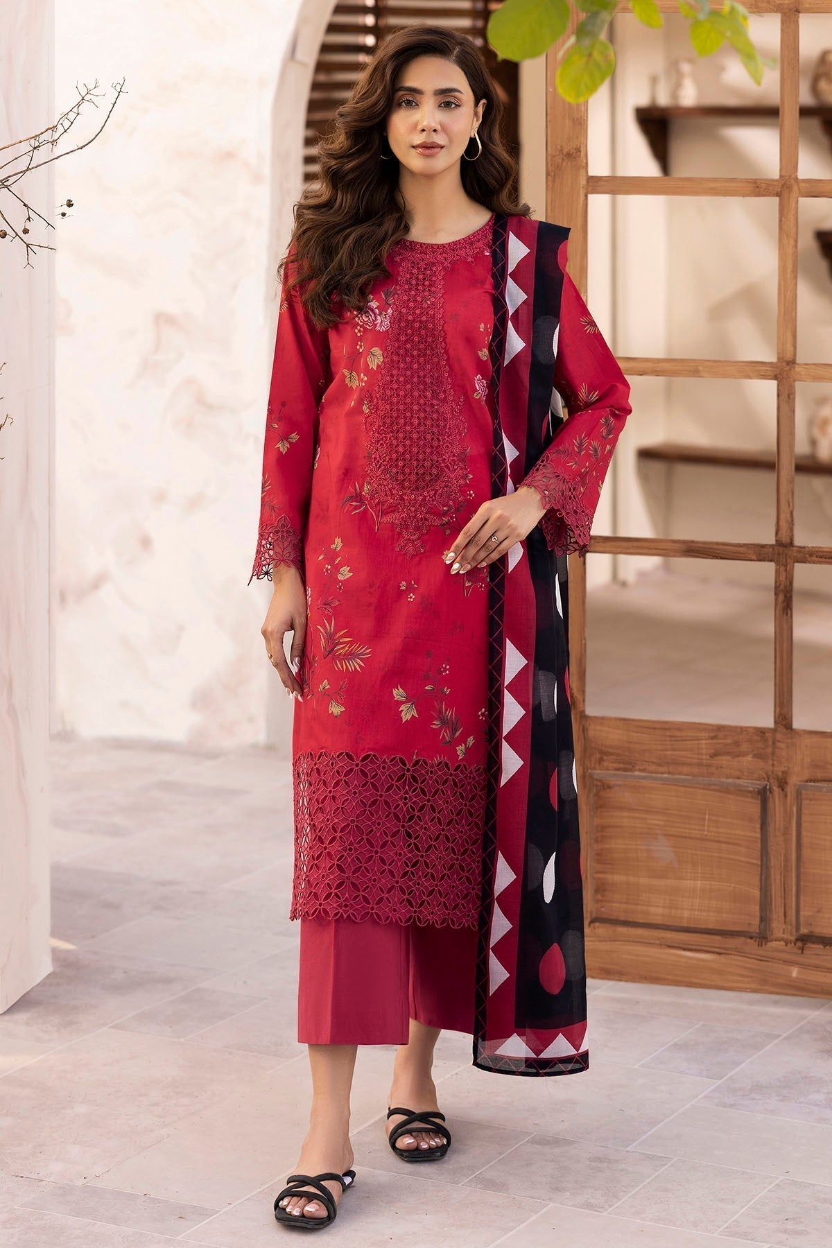 Motifz | Umang Lawn | 5466-SAGE - House Of Hania