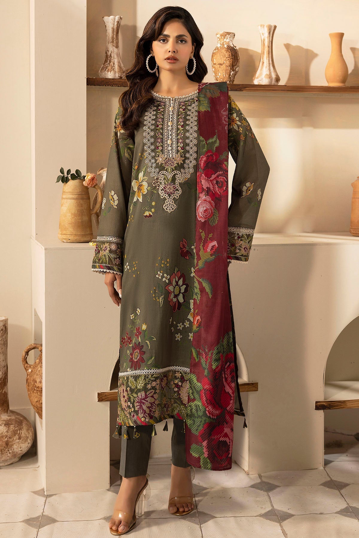 Motifz | Umang Lawn | 5470-NANCY - House Of Hania