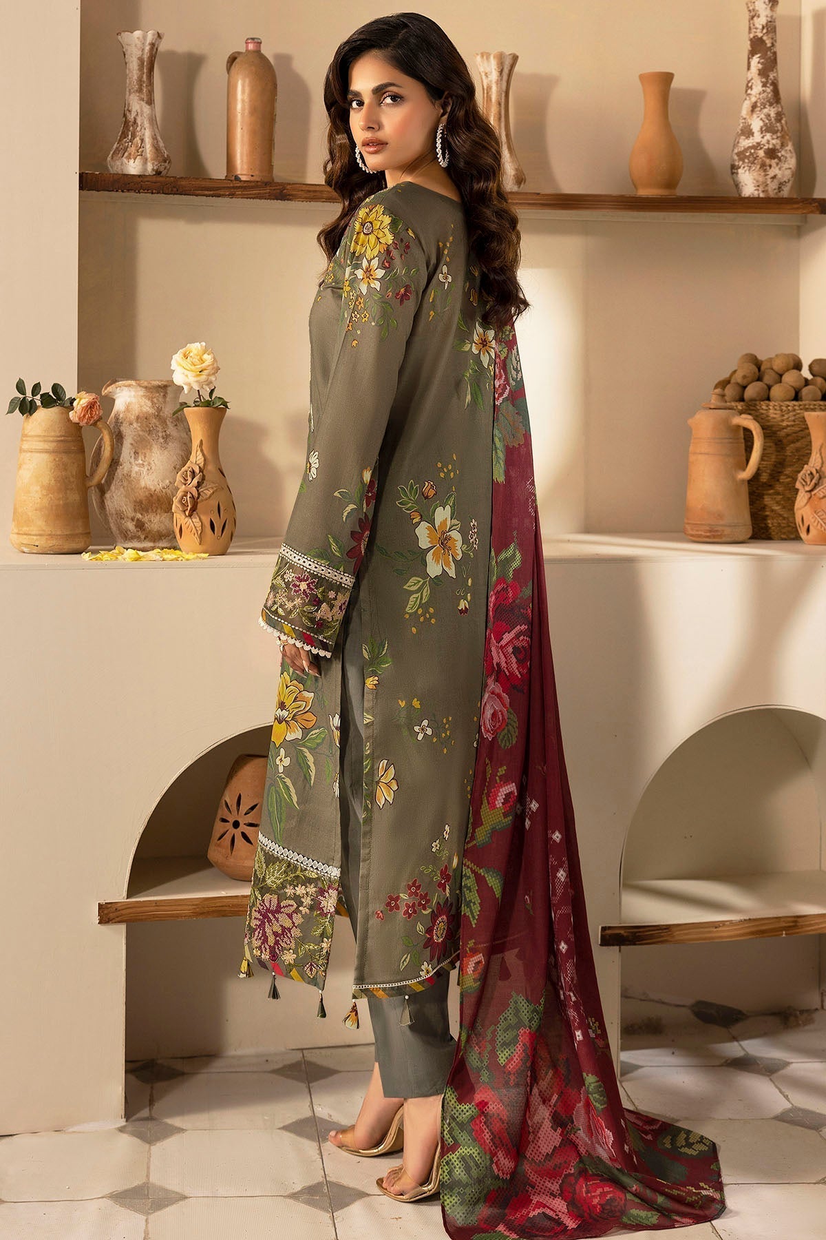 Motifz | Umang Lawn | 5470-NANCY - House Of Hania