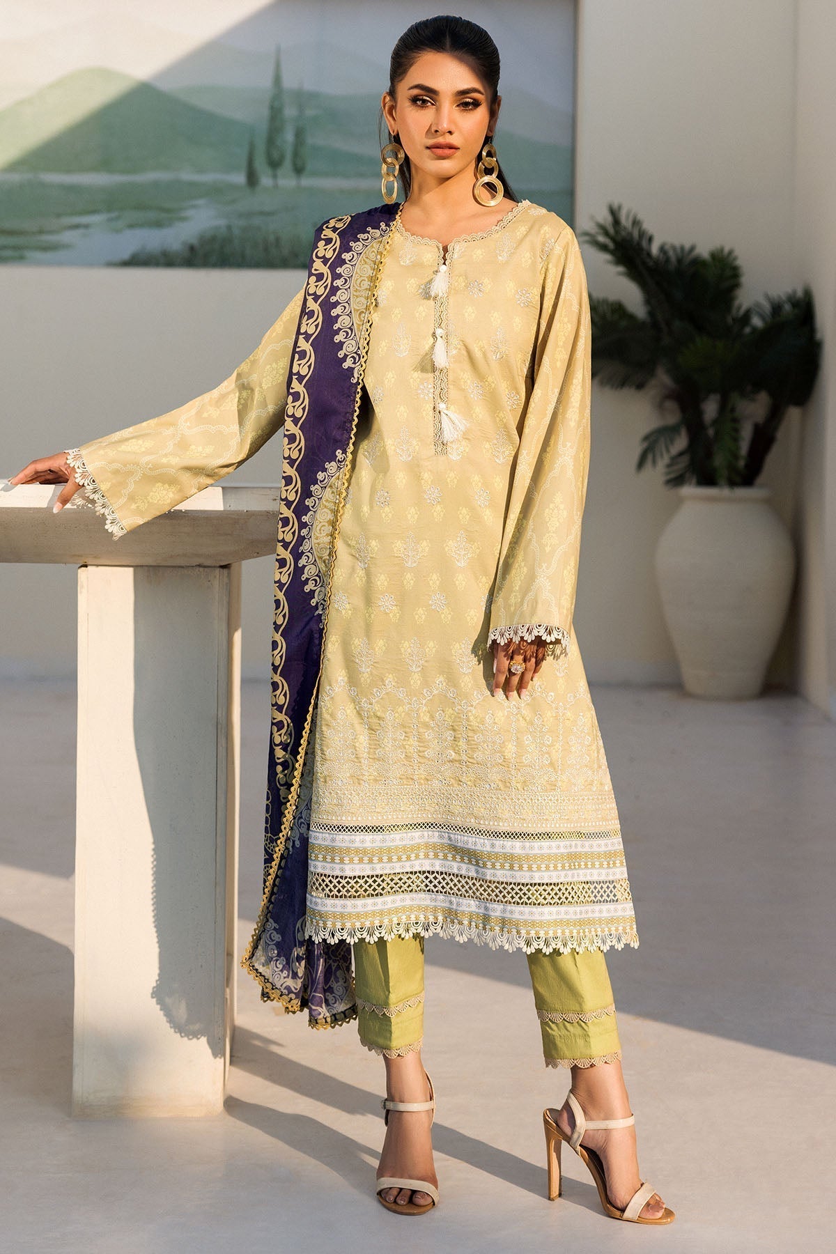 Motifz | Umang Luxury Lawn | A-05 - House Of Hania