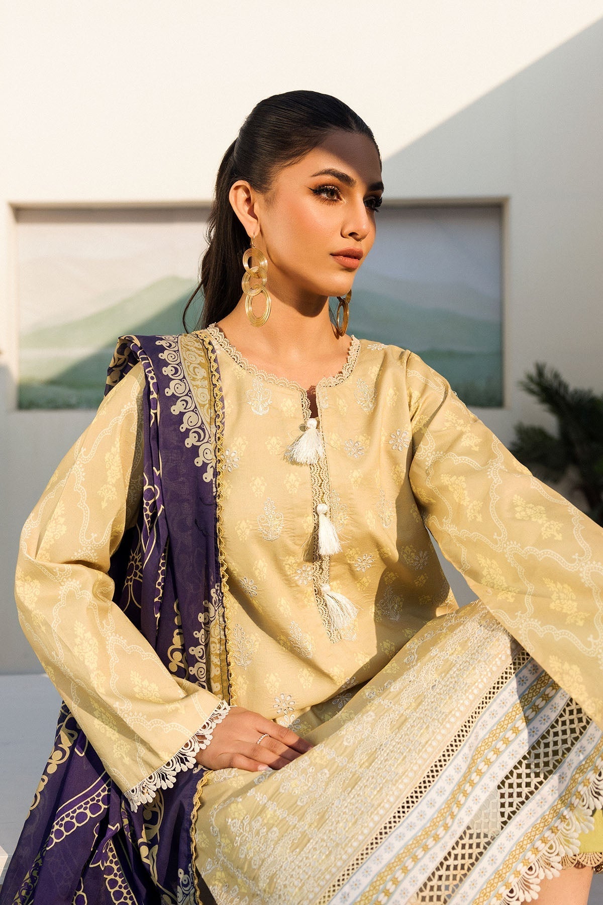 Motifz | Umang Luxury Lawn | A-05 - House Of Hania