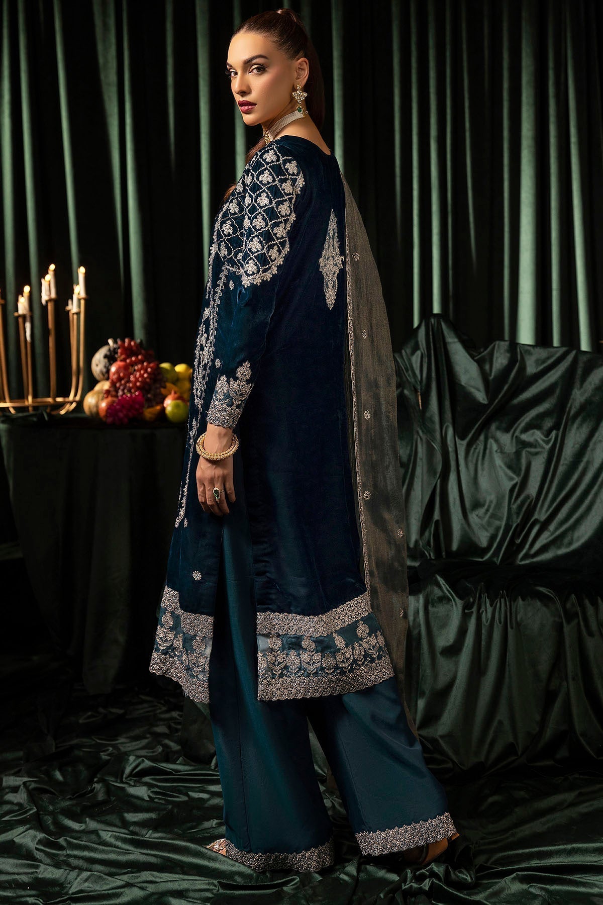 Motifz | Velvet Formals | 5093-DANEEN - House Of Hania