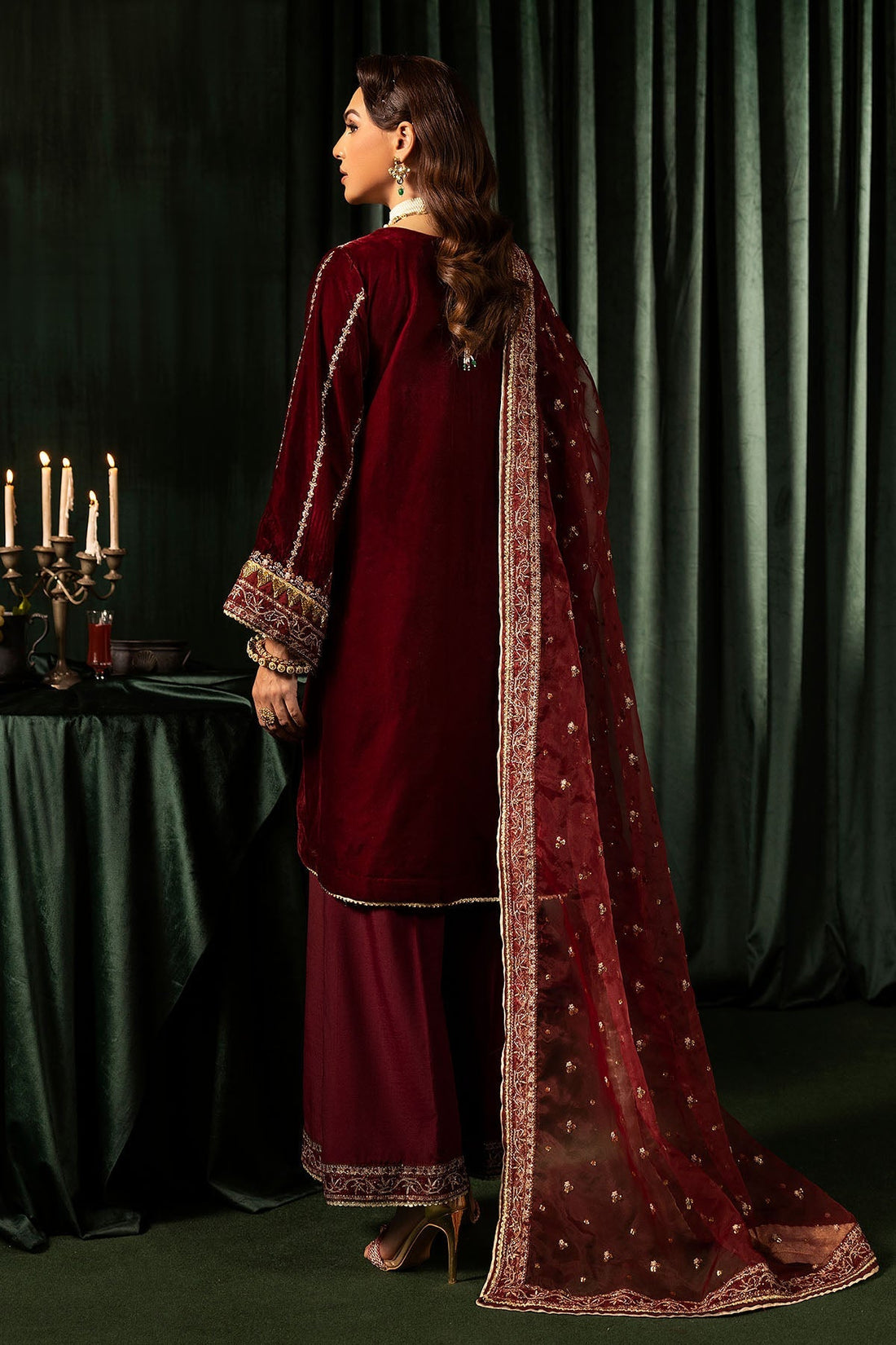 Motifz | Velvet Formals | 5099-SANDAL - House Of Hania