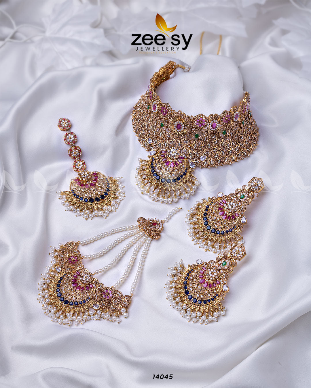 Mughal Queen's Bridal Set - House Of Hania