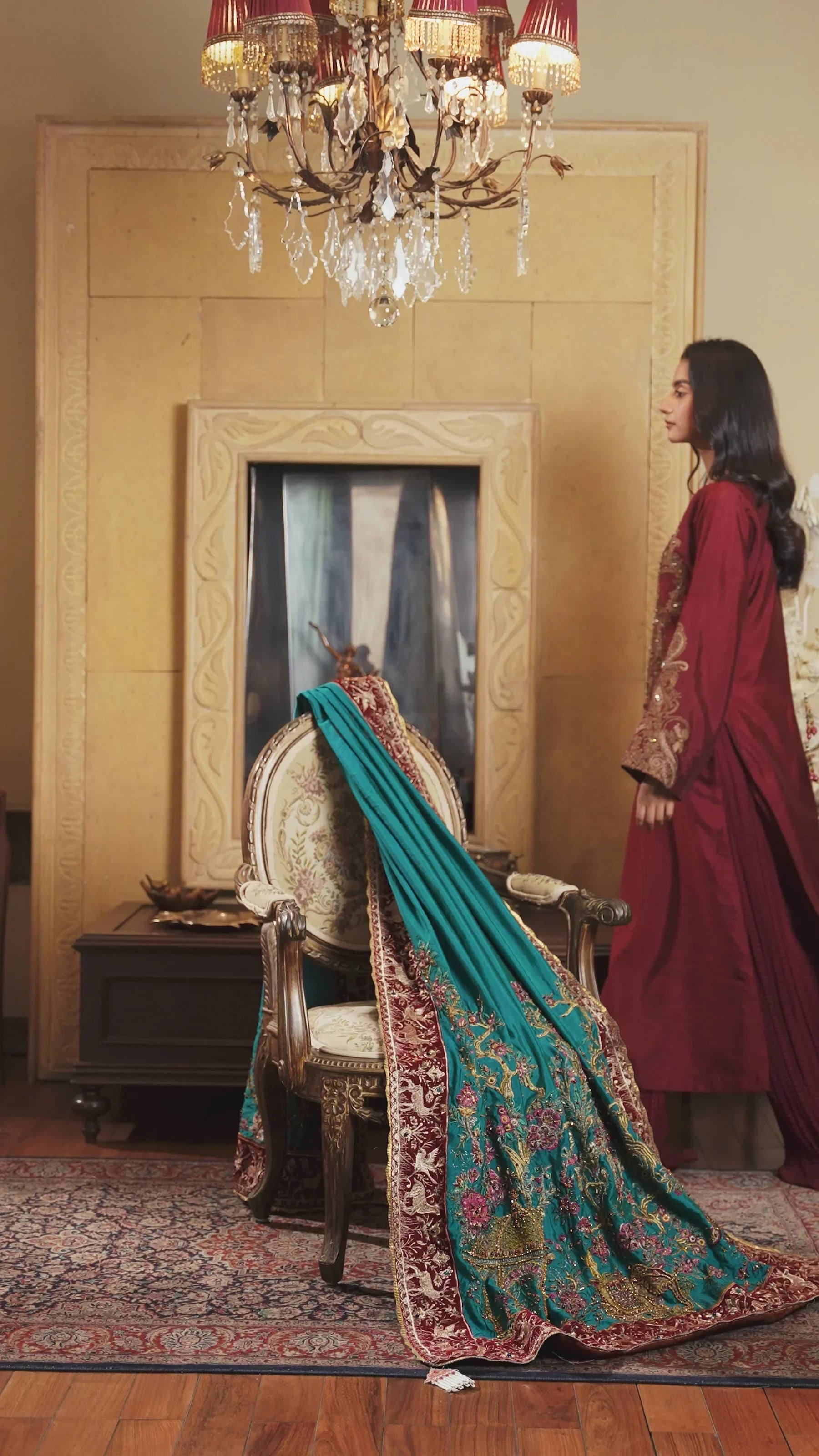 Musferah saad | The Serenade | Mughal Grandeur - House Of Hania