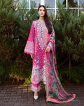 Mushq | Amoi Luxury Lawn | Blushing Rose - House Of Hania