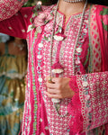 Mushq | Amoi Luxury Lawn | Blushing Rose - House Of Hania