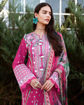 Mushq | Amoi Luxury Lawn | Blushing Rose - House Of Hania