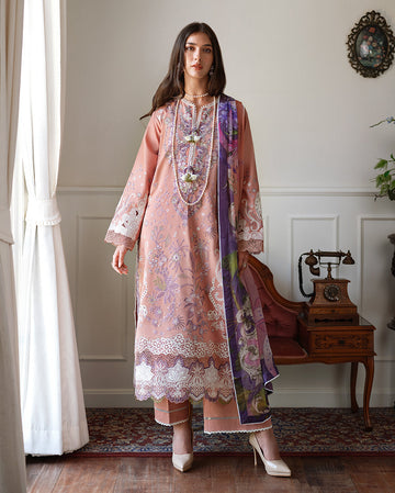 Mushq | Amoi Luxury Lawn | Daisy Chain - House Of Hania