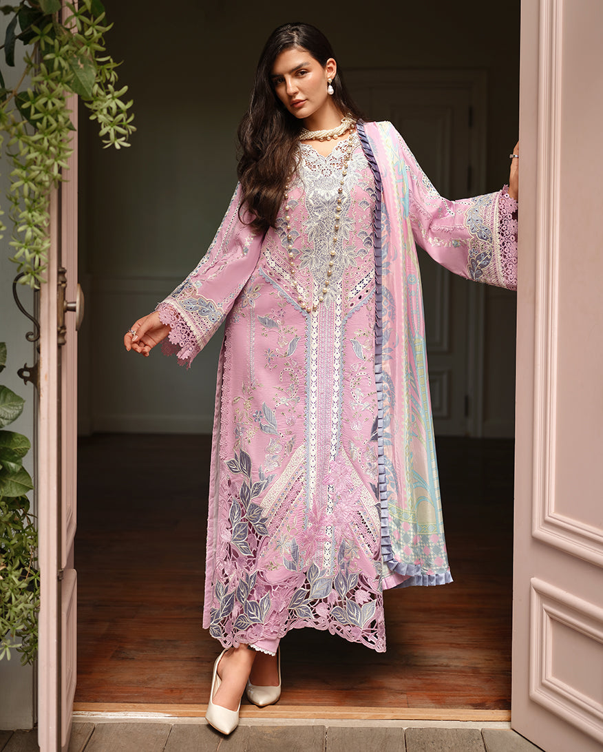 Mushq | Amoi Luxury Lawn | Endless Love - House Of Hania