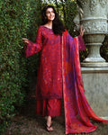 Mushq | Amoi Luxury Lawn | Falling Petals - House Of Hania