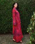 Mushq | Amoi Luxury Lawn | Falling Petals - House Of Hania