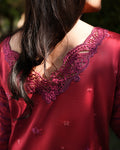 Mushq | Amoi Luxury Lawn | Falling Petals - House Of Hania
