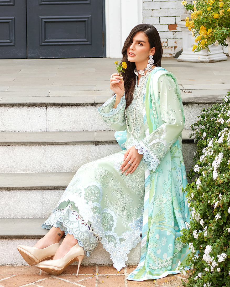 Mushq | Amoi Luxury Lawn | Love Escape - House Of Hania