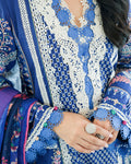 Mushq | Amoi Luxury Lawn | Moonlit Dreams - House Of Hania