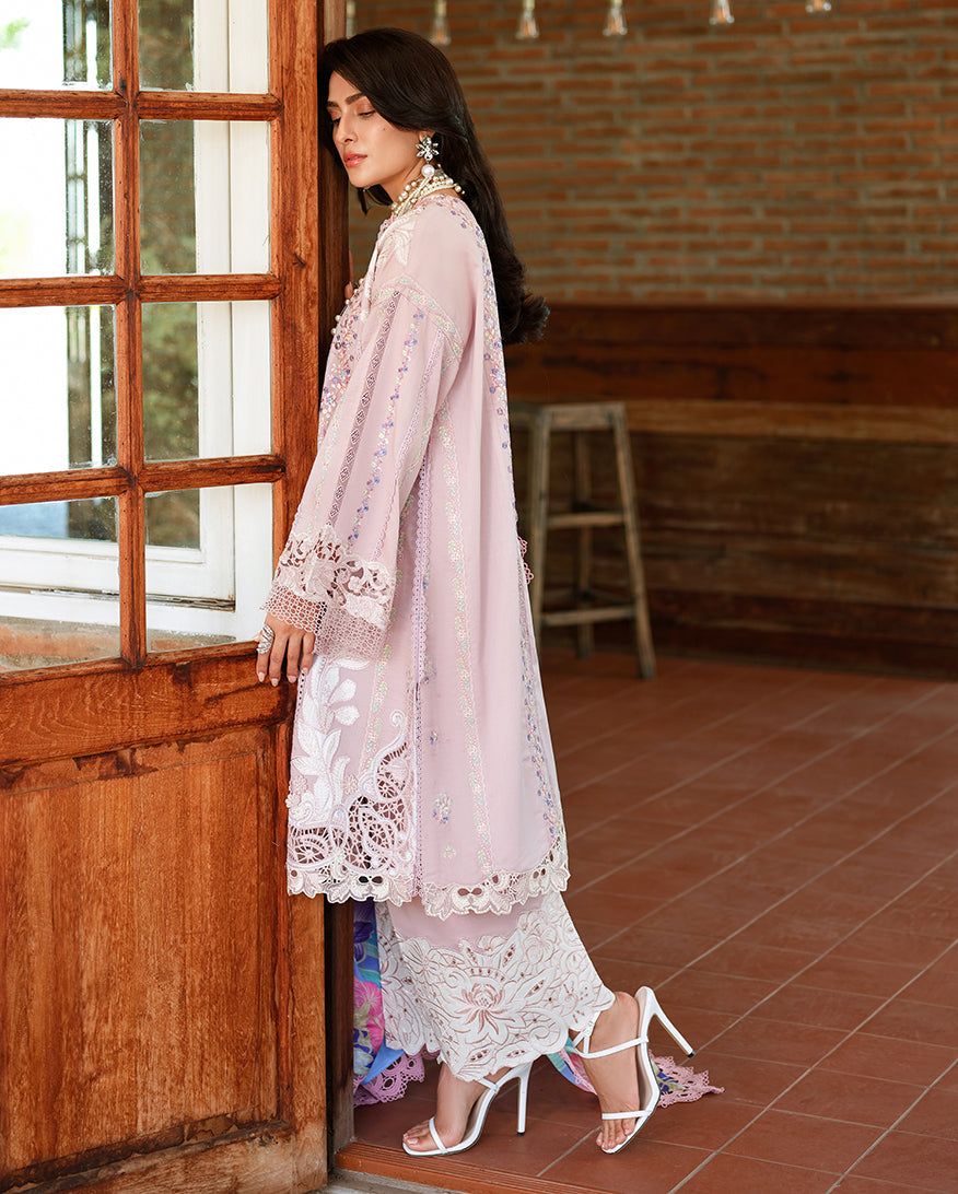 Mushq | Amoi Luxury Lawn | Opulent Whisper - House Of Hania