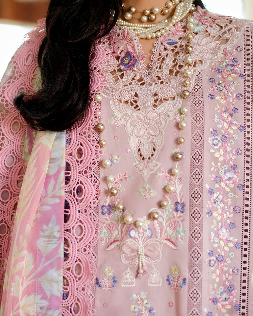 Mushq | Amoi Luxury Lawn | Opulent Whisper - House Of Hania