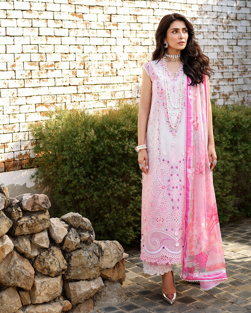 Mushq | Amoi Luxury Lawn | Silent Dreamer - House Of Hania