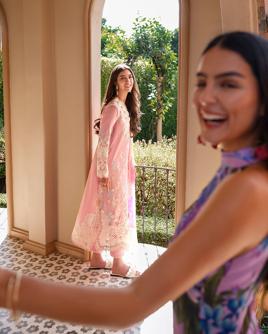 Mushq | Amoi Luxury Lawn | Silent Vows - House Of Hania