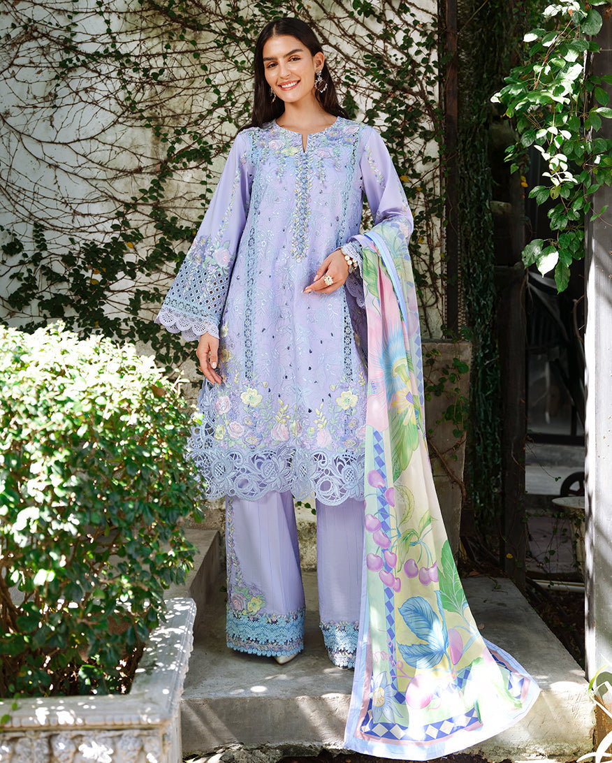 Mushq | Amoi Luxury Lawn | Sweet Confession - House Of Hania