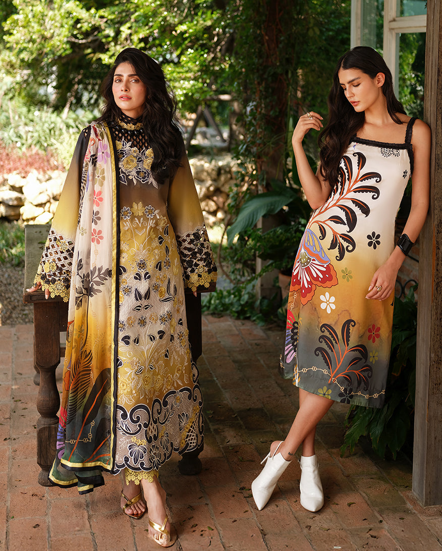 Mushq | Amoi Luxury Lawn | Timeless Charm - House Of Hania