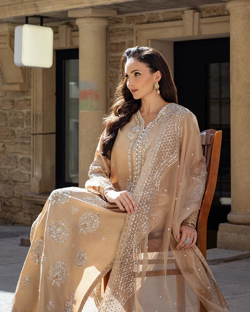 Mushq | Celestine The Silk Saga'25 | Hazel Cascade - House Of Hania