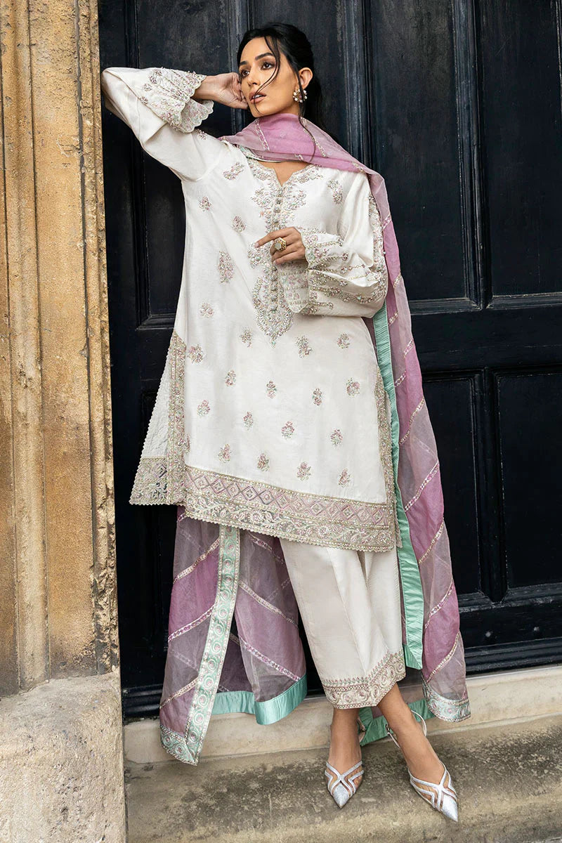 Mushq | Celestine The Silk Saga'25 | Luminous Lace - House Of Hania