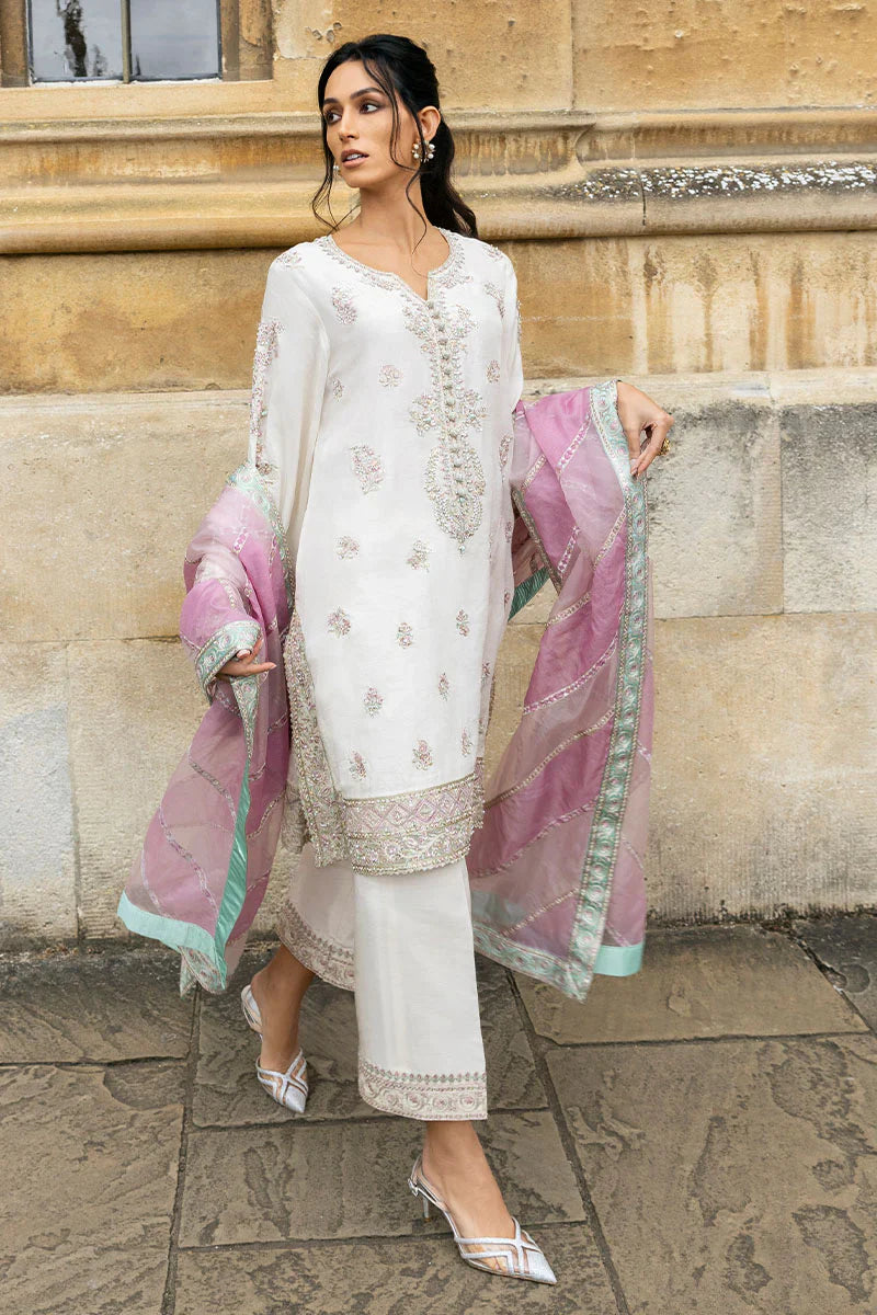 Mushq | Celestine The Silk Saga'25 | Luminous Lace - House Of Hania