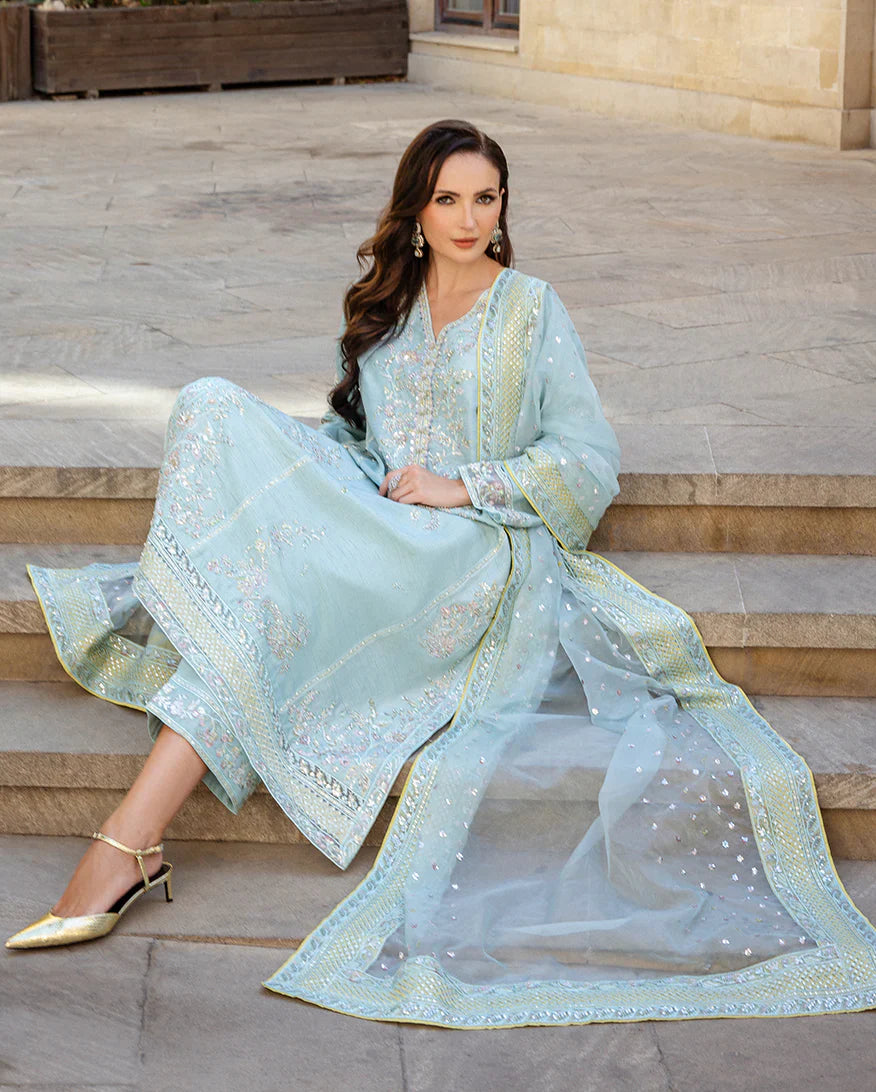 Mushq | Celestine The Silk Saga'25 | Voilet Dawn - House Of Hania