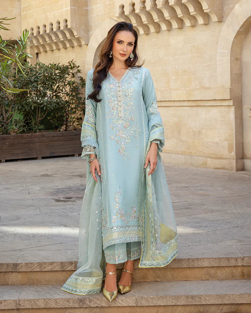 Mushq | Celestine The Silk Saga'25 | Voilet Dawn - House Of Hania