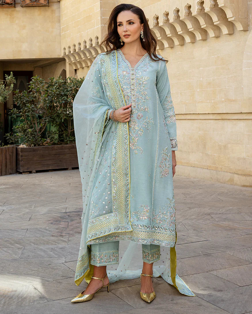 Mushq | Celestine The Silk Saga'25 | Voilet Dawn - House Of Hania