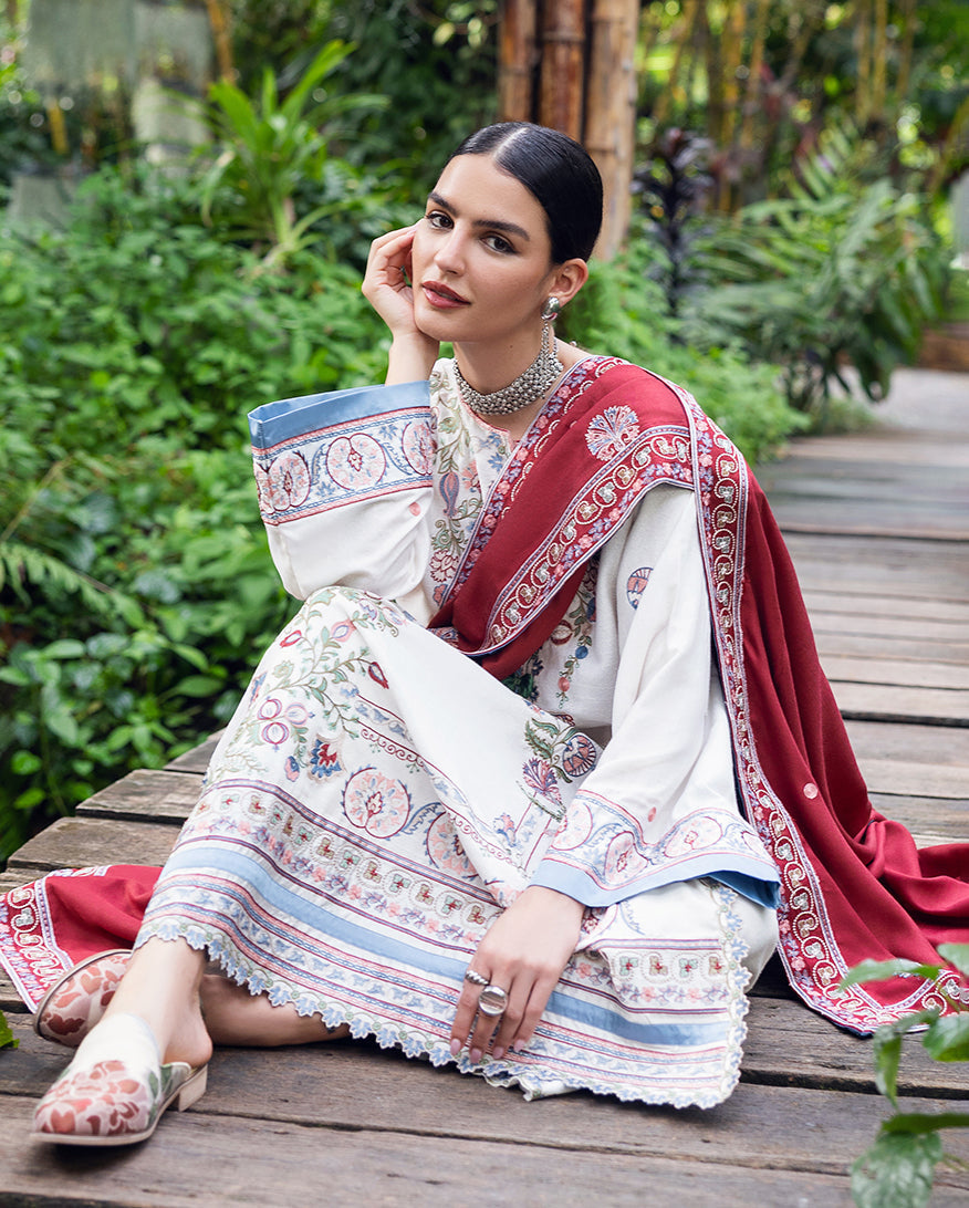 Mushq | Hemline Karandi | Coper Blaze - House Of Hania