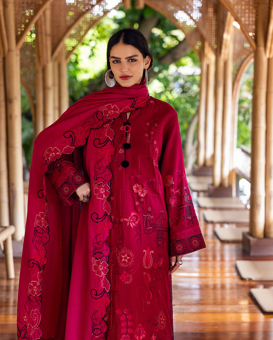 Mushq | Hemline Karandi | Darling Bloom - House Of Hania