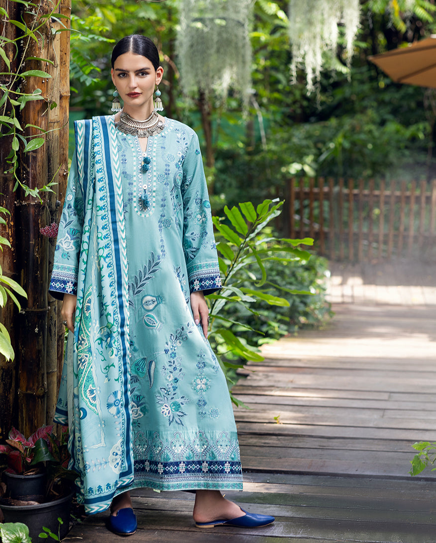 Mushq | Hemline Karandi | Glided Hour - House Of Hania