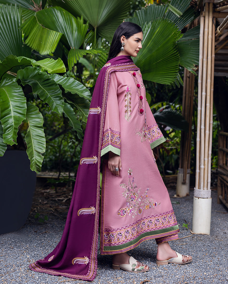 Mushq | Hemline Karandi | Opal Gleam - House Of Hania