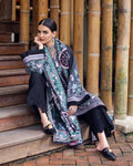 Mushq | Hemline Karandi | Silver Mist - House Of Hania